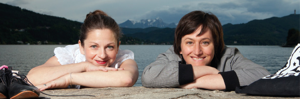 Simone Aichholzer und Sabine Hofstätter
